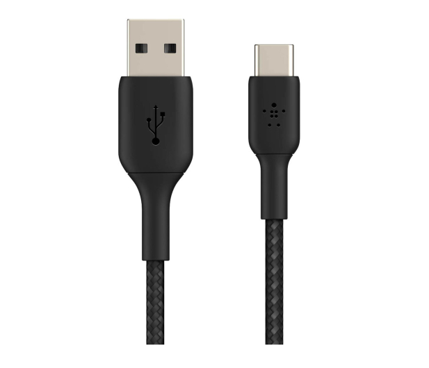 BELKIN USB-C to USB-A Cable 1m black CAB001bt1MBK - 1330483 - zdjęcie 2